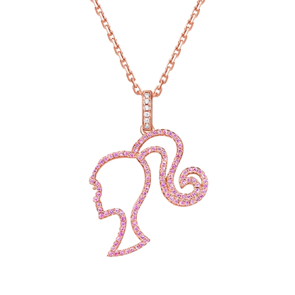 Barbie Logo Necklace