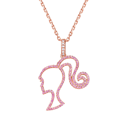 Barbie Logo Necklace