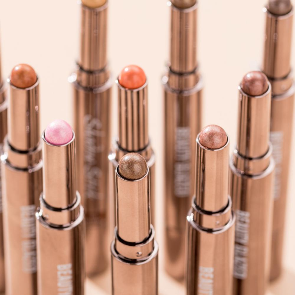 Double Ended Eye Shadow Stick With Sponge Brush