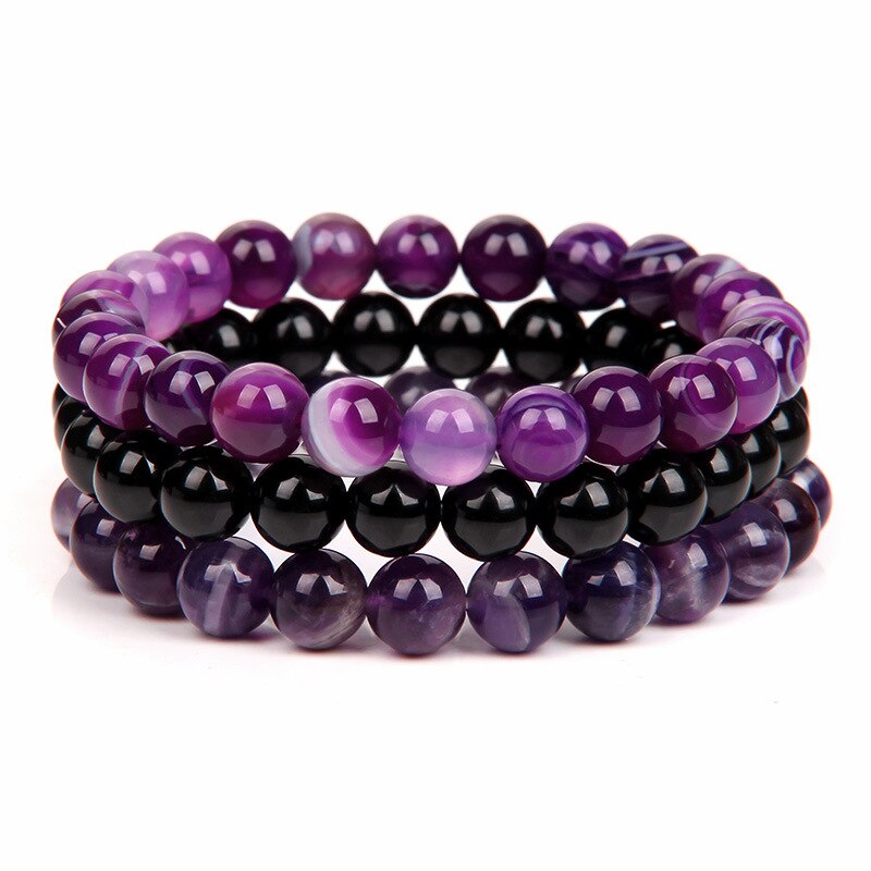Natural Stone Bracelet (3pc Set)