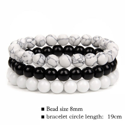 Natural Stone Bracelet (3pc Set)