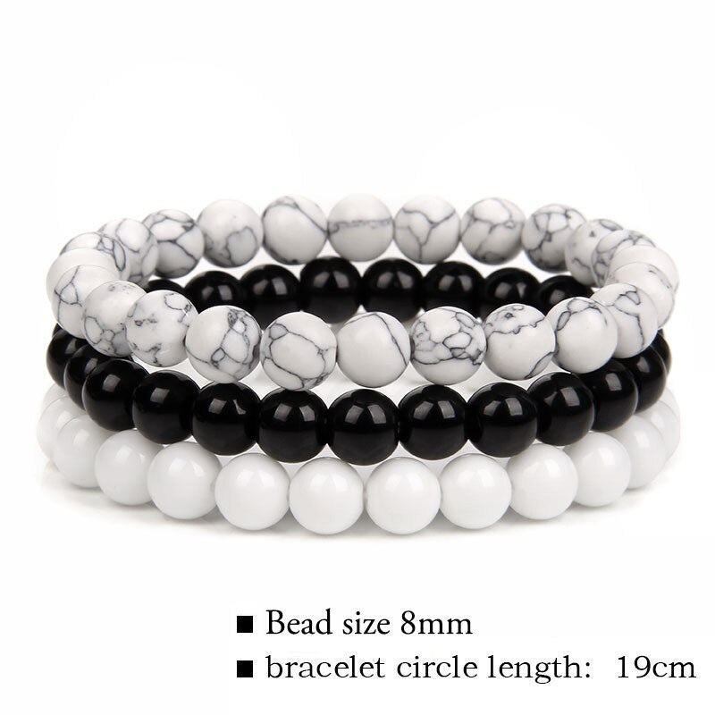Natural Stone Bracelet (3pc Set)