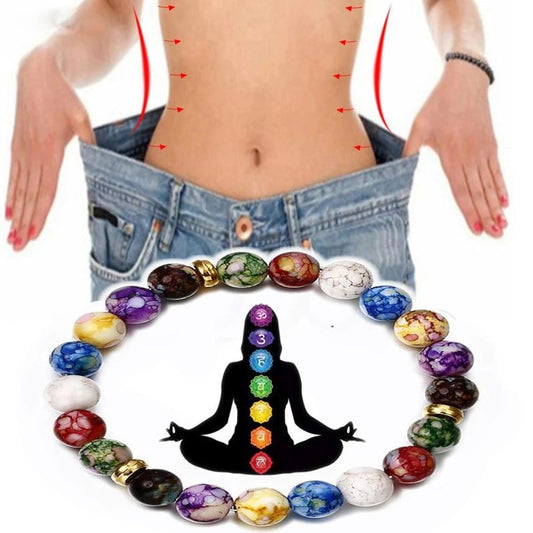 7 Chakra Reiki Healing Stone Bracelet