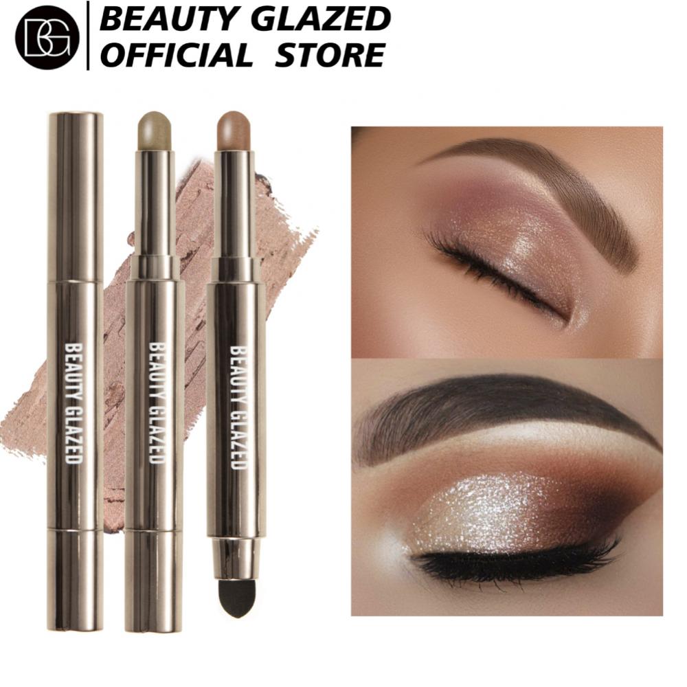 Double Ended Eye Shadow Stick With Sponge Brush